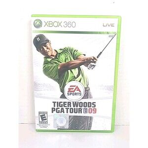 Tiger Woods PGA Tour 09 - Xbox 360 Tested CIB